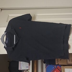 Vintage Men's Black Polo Medium Polo by Ralph Lauren